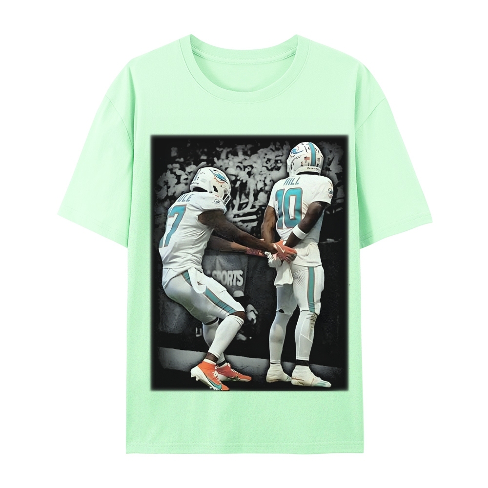 Vintage Style Unisex-Adult Cotton TYREEK HILL TEE 2.0