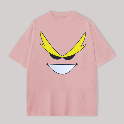 My Hero Academia All Might Printed Oversized Unisex T-shirts