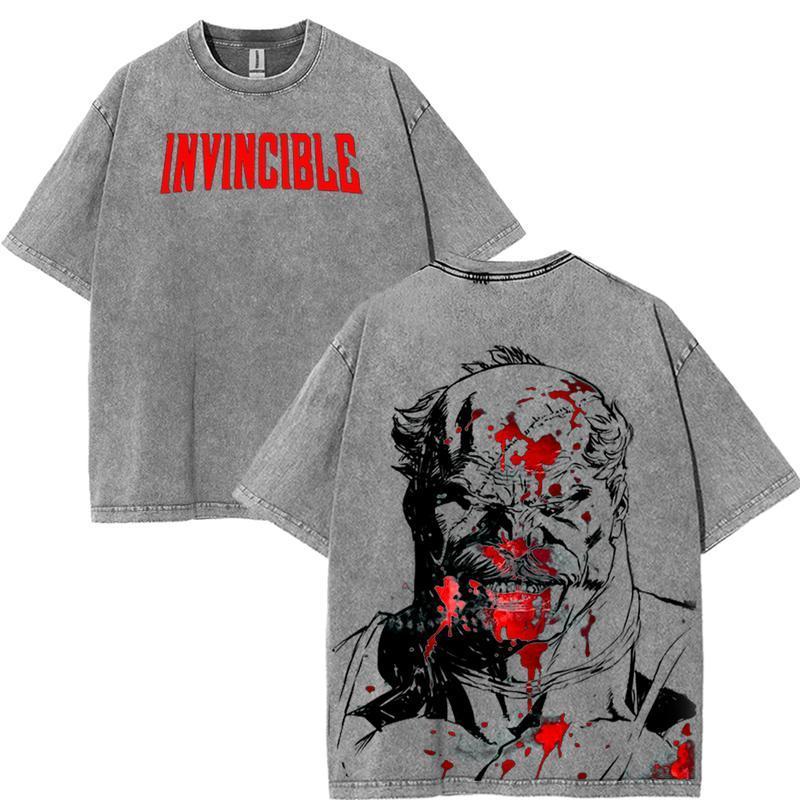 Invincible Vintage Unisex Washed T-Shirt