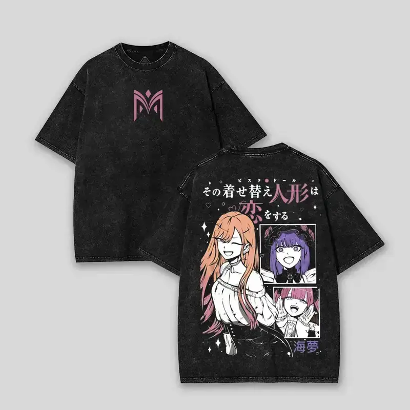 My Dress Up Darling Printed Unisex Washed T-Shirt