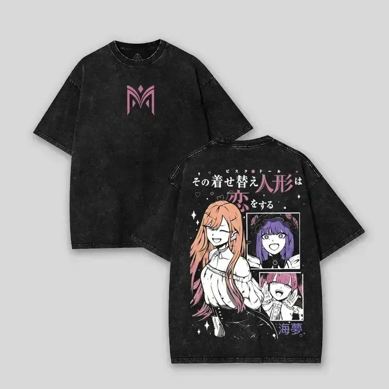 My Dress Up Darling Printed Unisex Washed T-Shirt