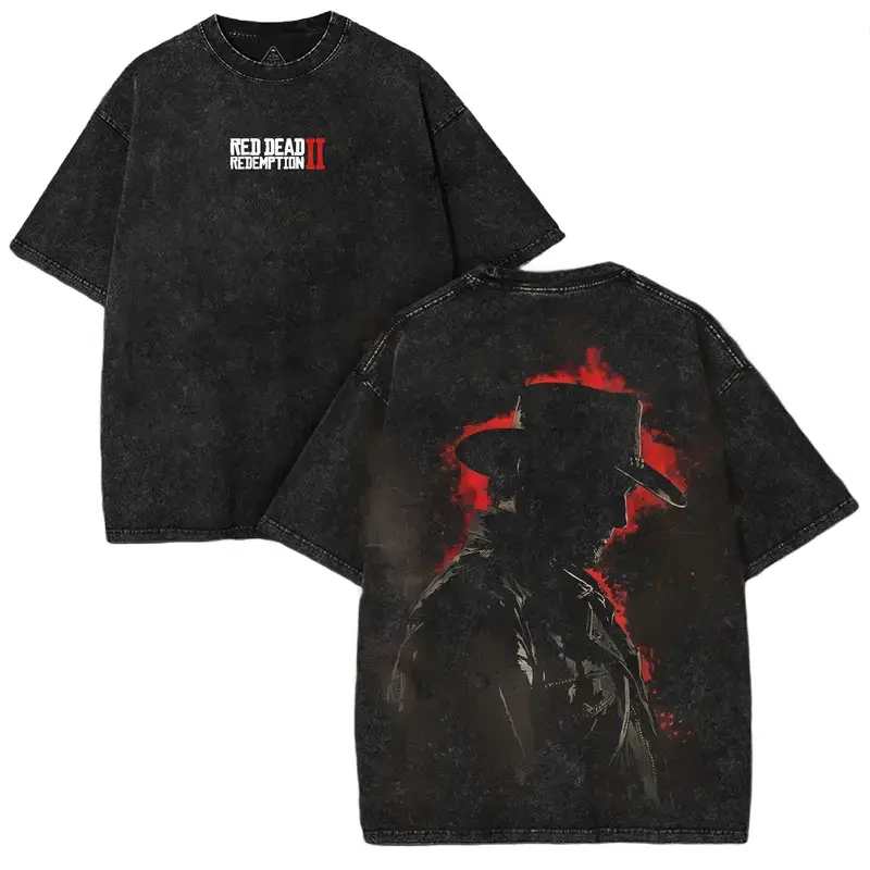 Red Dead Vintage Unisex Washed T-Shirt