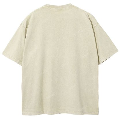 VINTAGE Unisex-Adult TEE | EAGLES KOBE Classic Washed Denim