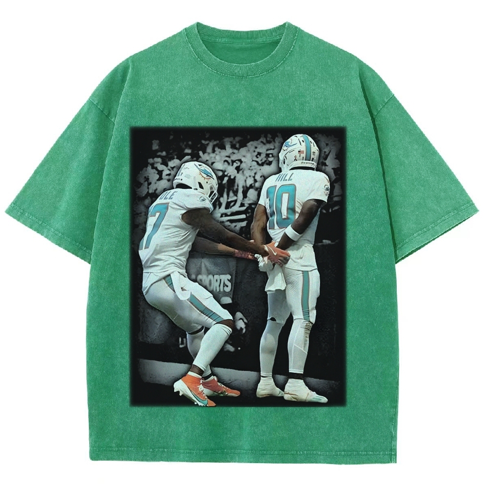 Vintage Style Unisex-Adult Cotton TYREEK HILL TEE 2.0