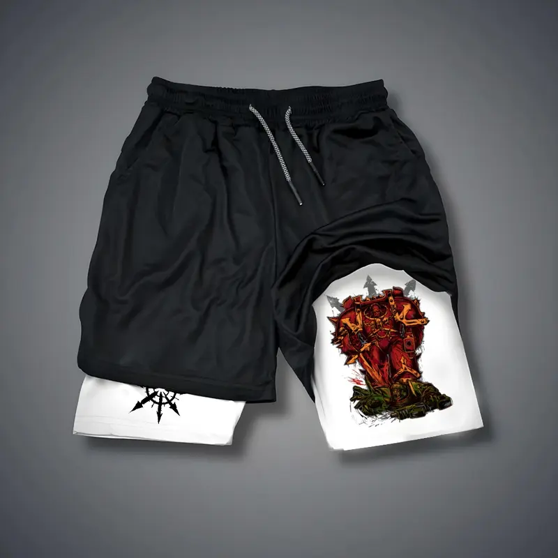 Warhammer 40,000 Print Men's Fitness Shorts