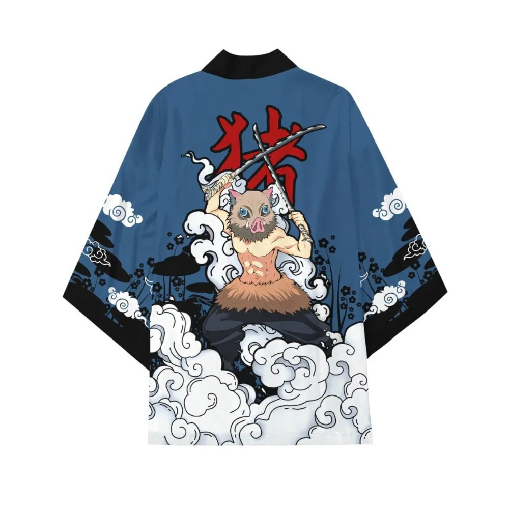 Inosuke Hashibira Demon Slayer Kimonos
