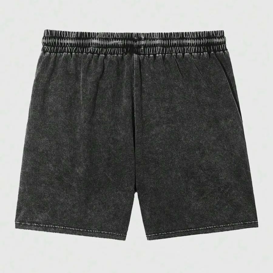 Street Life Men's Printed Tie Front Pocket Casual Shorts