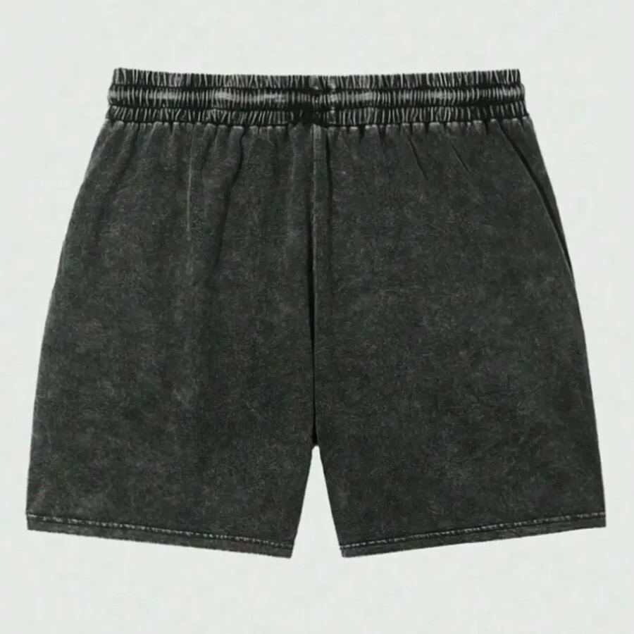 Street Life Men's Printed Tie Front Pocket Casual Shorts