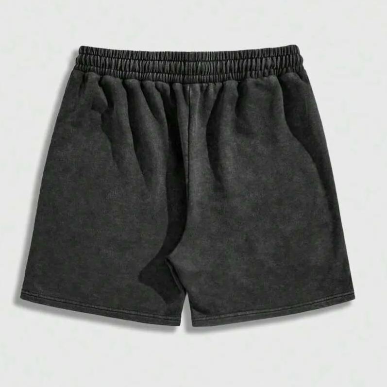 Street Life Men's Printed Tie Front Pocket Casual Shorts