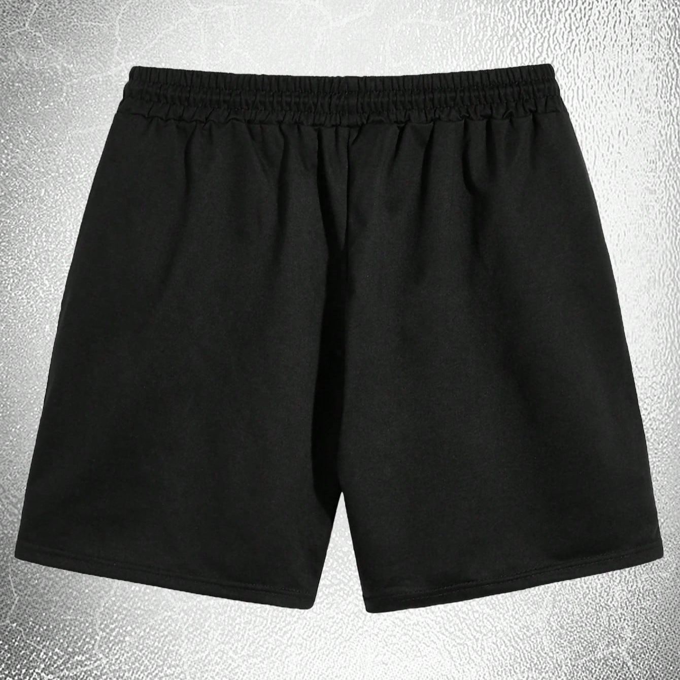 Street Life Men's Printed Tie Front Pocket Casual Shorts