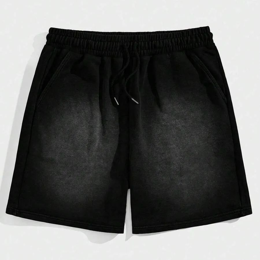 Street Life Men's Printed Tie Front Pocket Casual Shorts
