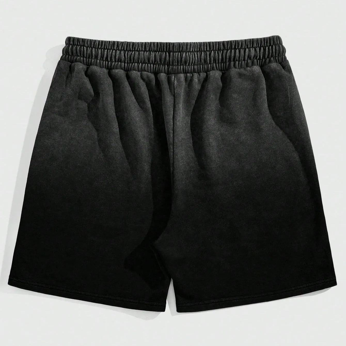 Street Life Men's Printed Tie Front Pocket Casual Shorts