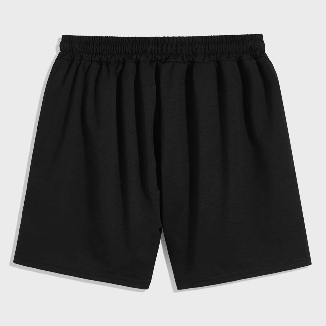 Street Life Men's Printed Tie Front Pocket Casual Shorts