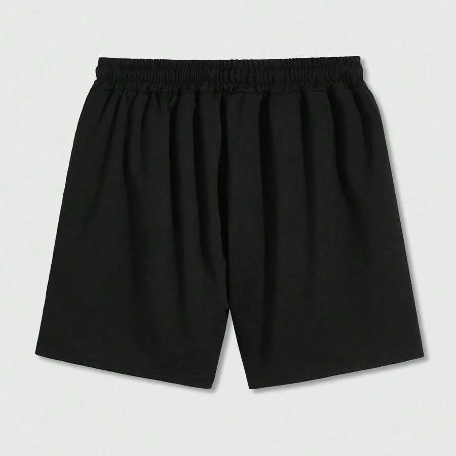 Street Life Men's Printed Tie Front Pocket Casual Shorts