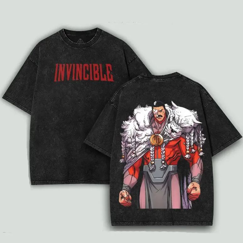  Invincible Vintage Unisex Washed T-Shirt