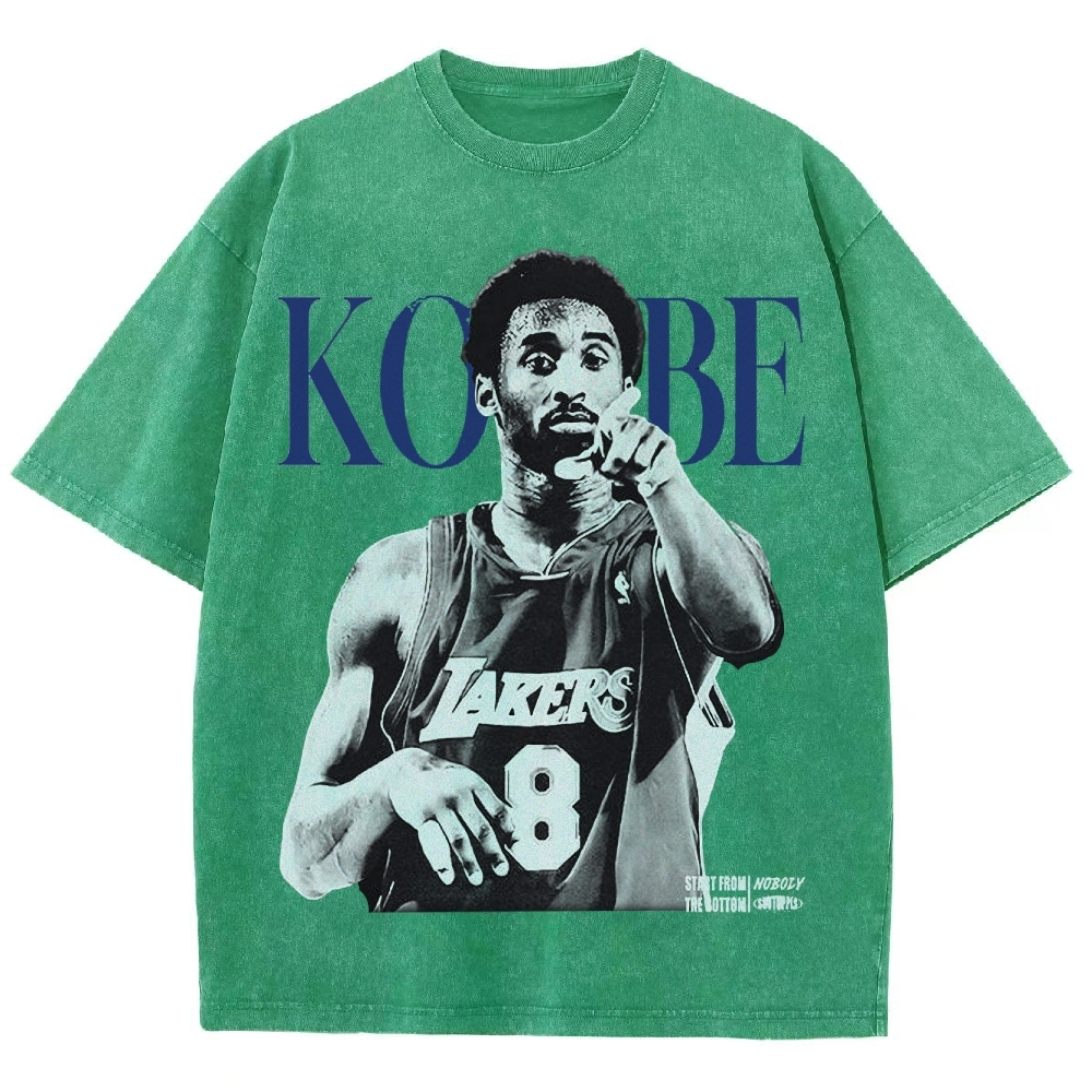 Unisex-Adult Ultra Cotton Washed T-Shirt Graphic KOBE TEE