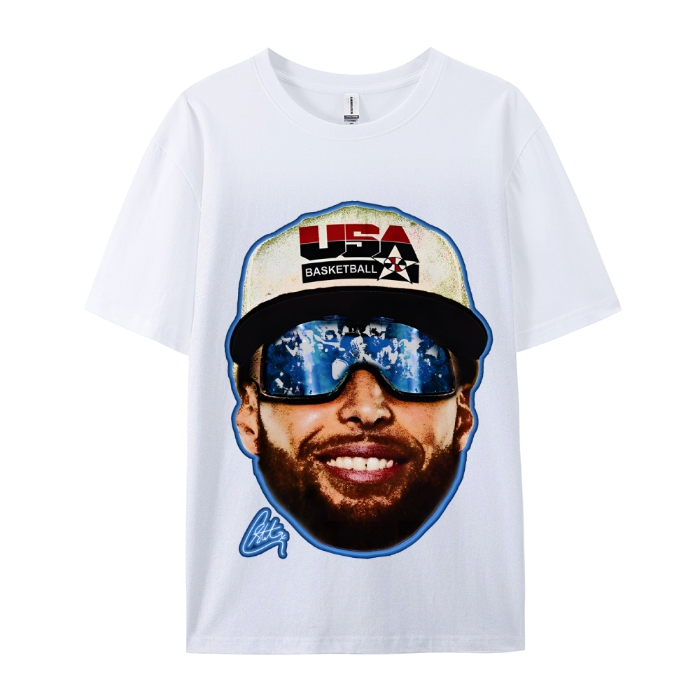 "Chef Curry" Team USA Big Face T-Shirt