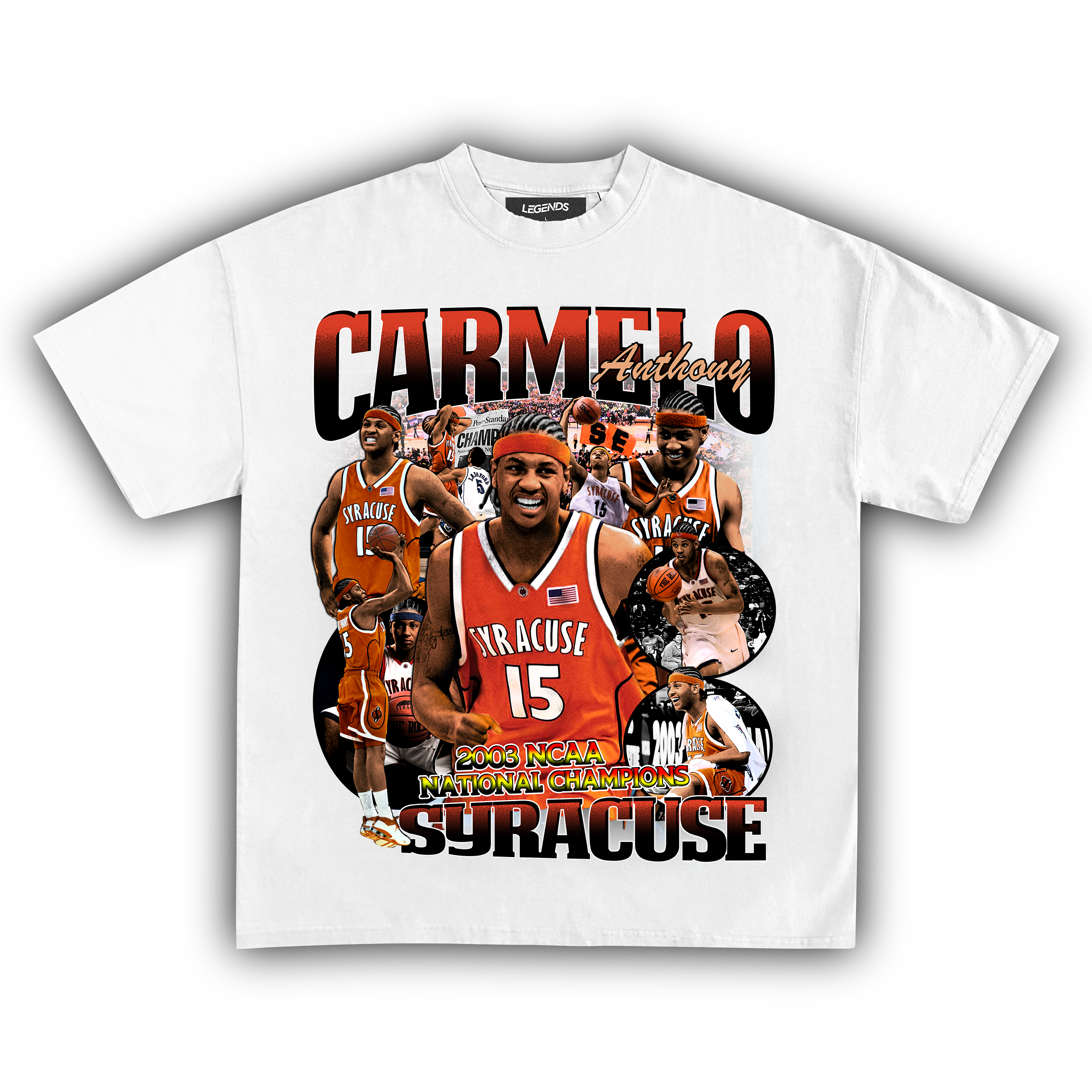 CARMELO ANTHONY SYRACUSE TEE