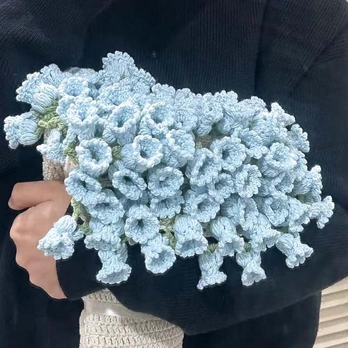 🔥ON SALE🔥Rose Bouquet Blanket Crochet Tool Kit 🎁Mother's Day Gift
