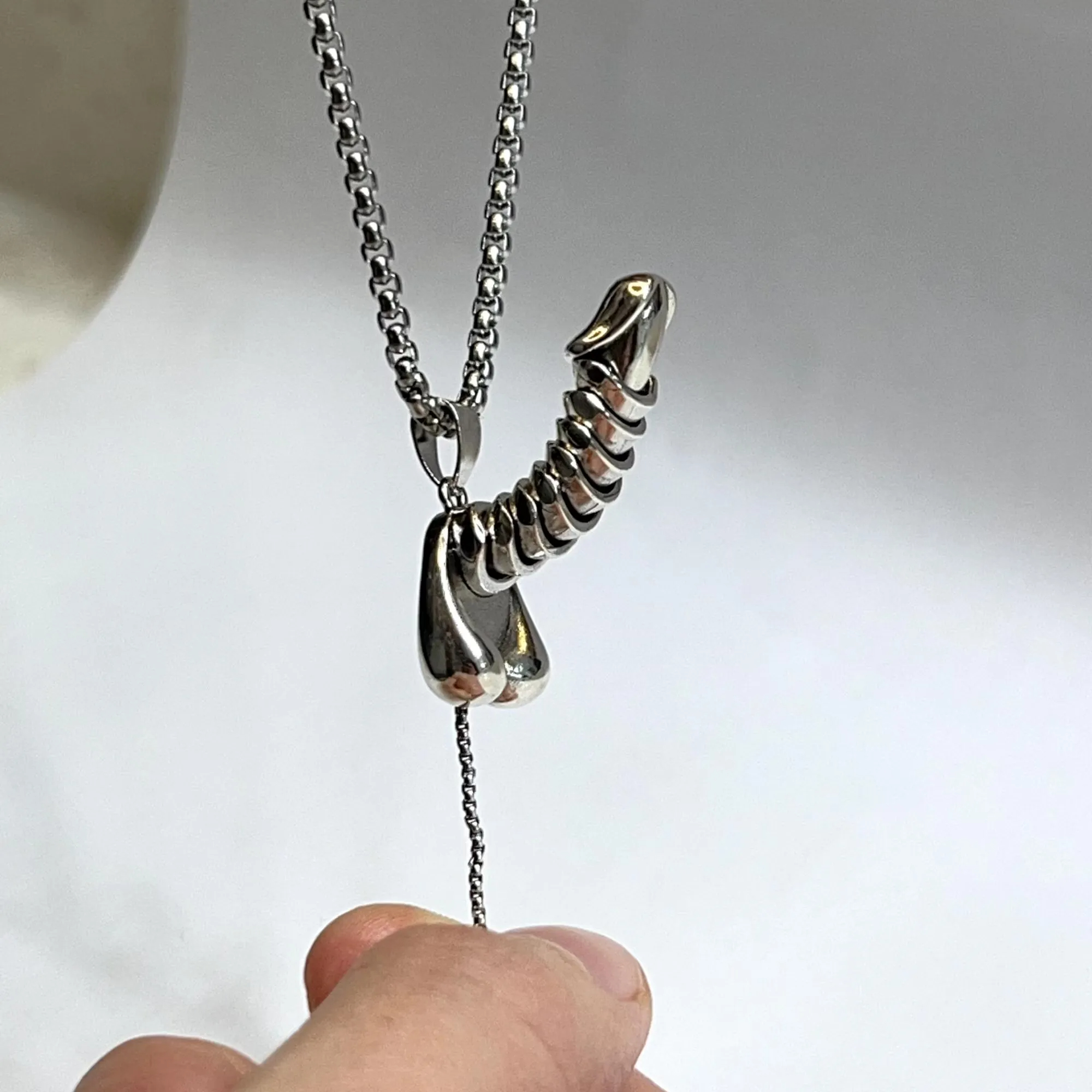 🤣Erectable Penis Pendant Necklace