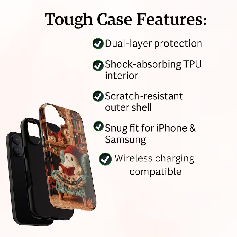 Ghost Reader Phone Case