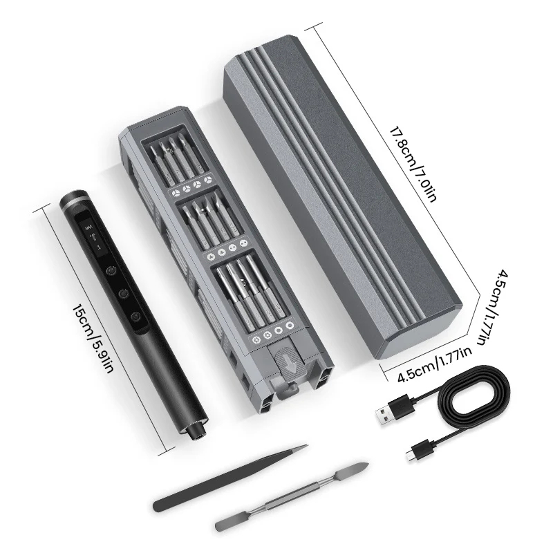 🛠️E1 MAX 3.7V Mini Electric Screwdriver 52-in-1