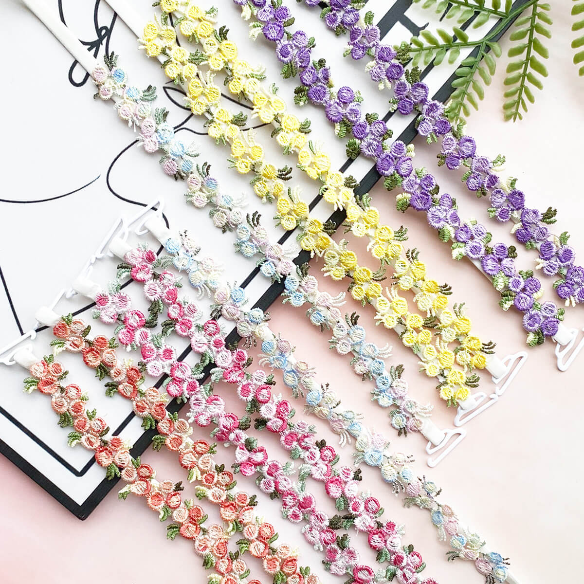 Floral Lace Bra Straps