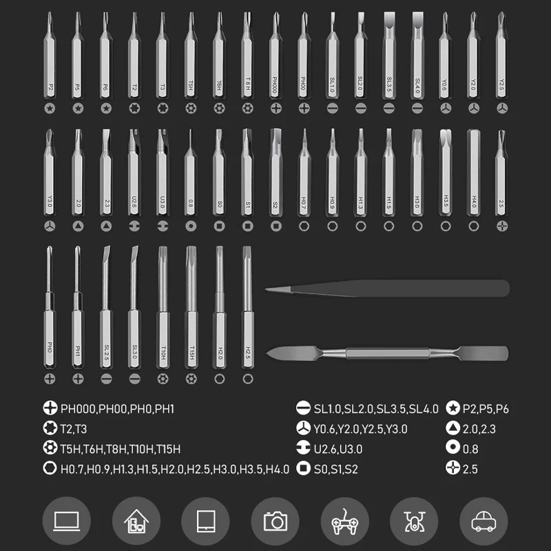 🛠️E1 MAX 3.7V Mini Electric Screwdriver 52-in-1