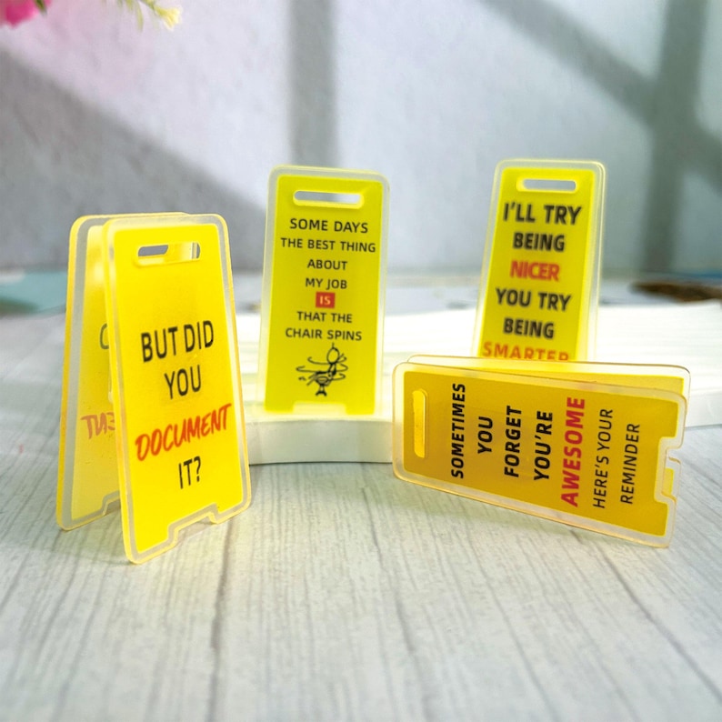 3D Mini Desk Sign