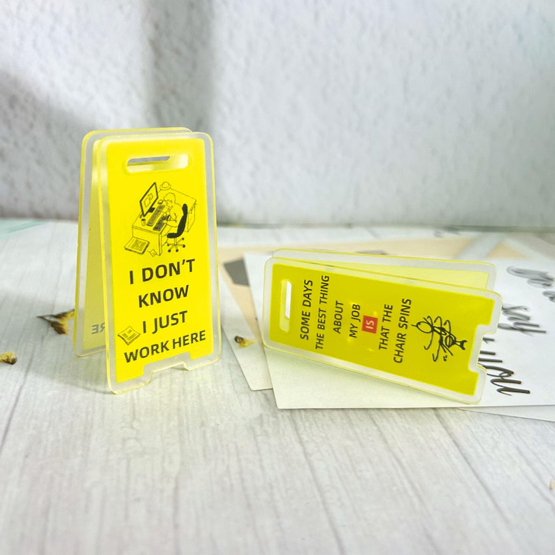 3D Mini Desk Sign