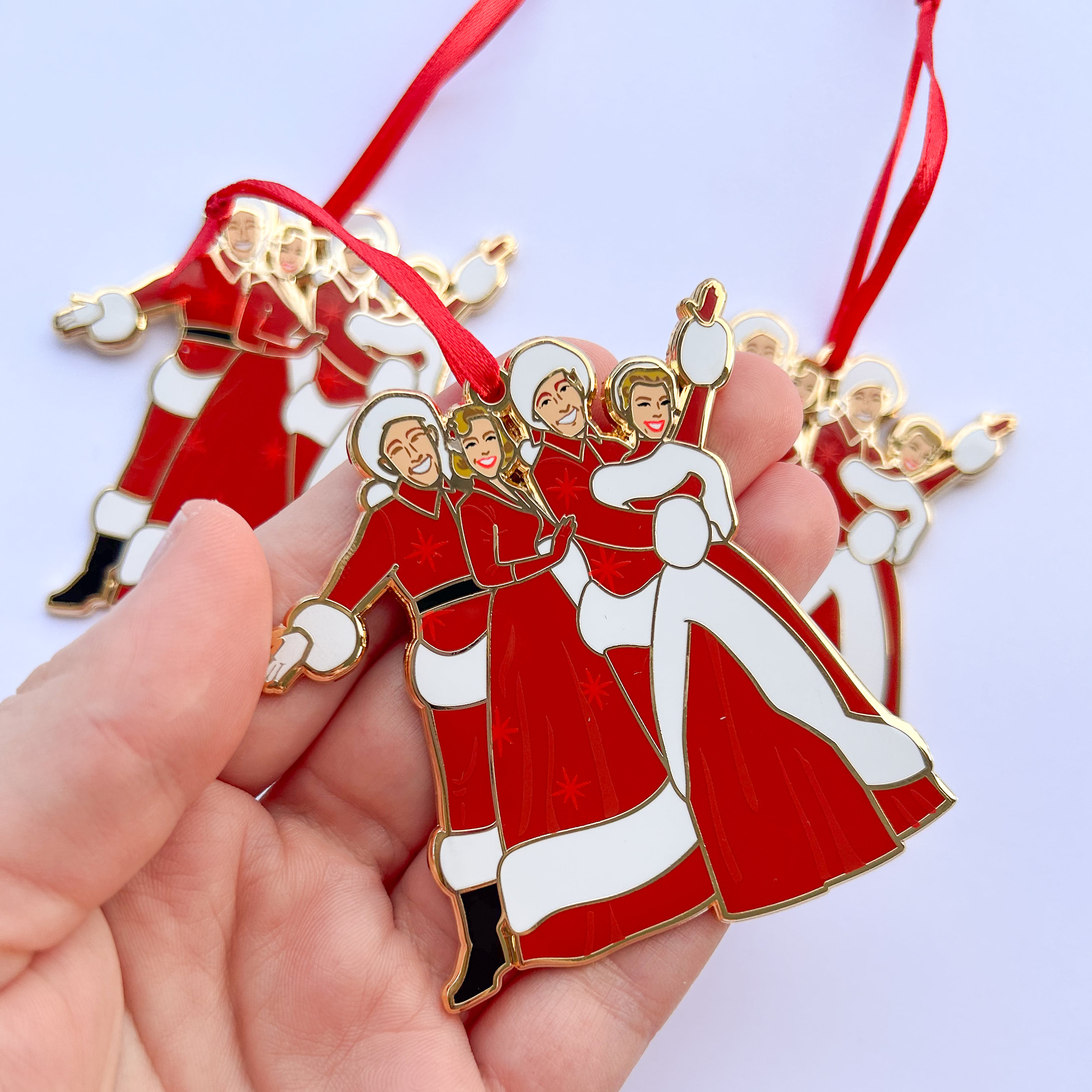 White Christmas Ornaments