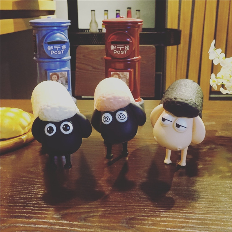 Standing cute lamb 3D cartoon animal water cup