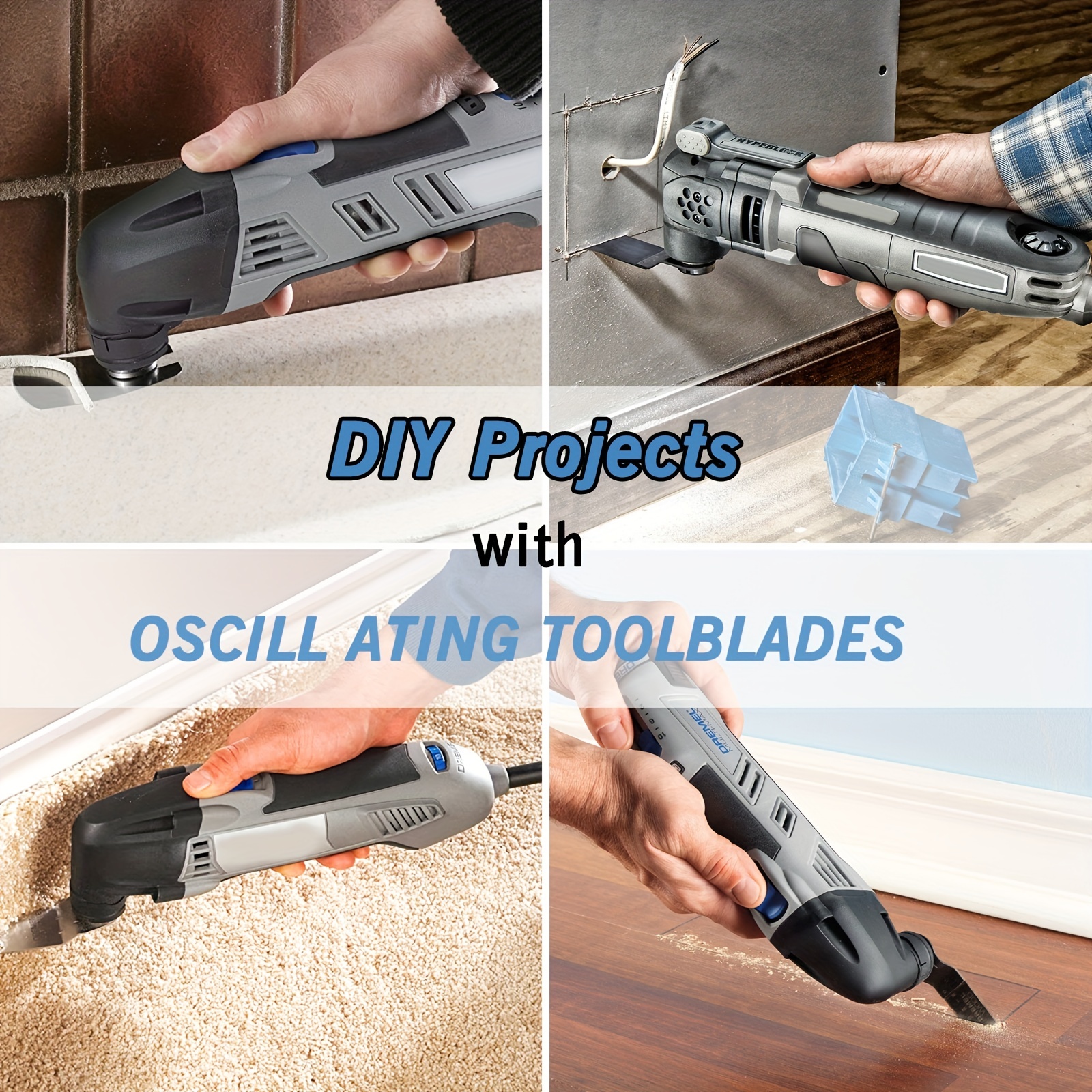 98pcs Oscillating Saw Blades Set
