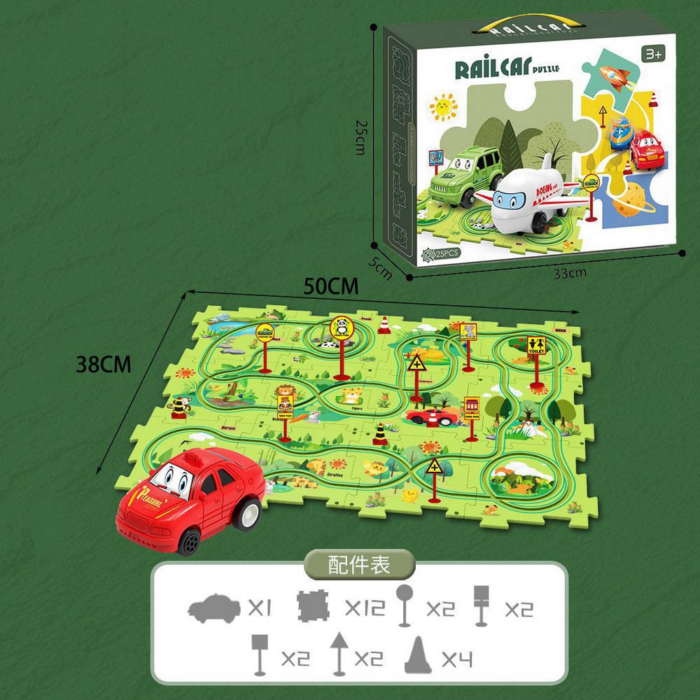 Magic Puzzle & Car