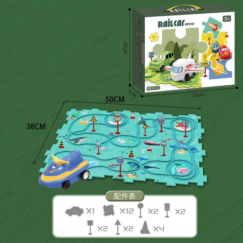 Magic Puzzle & Car