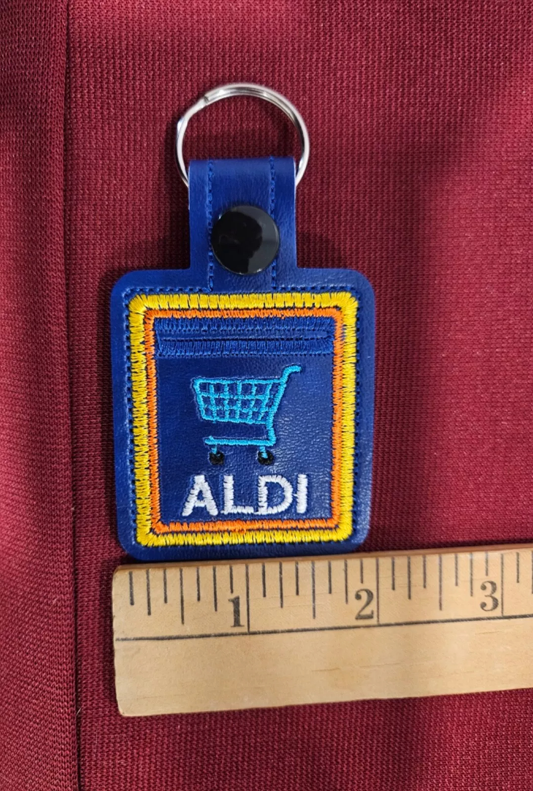 Aldi quarter holder Shopping cart keychain