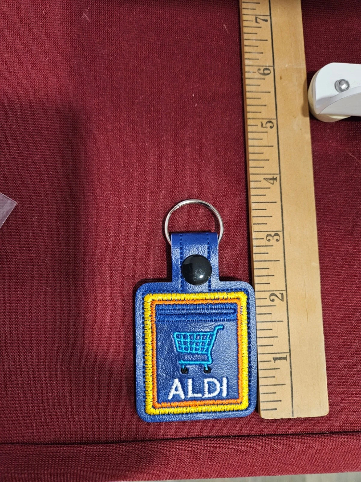 Aldi quarter holder Shopping cart keychain