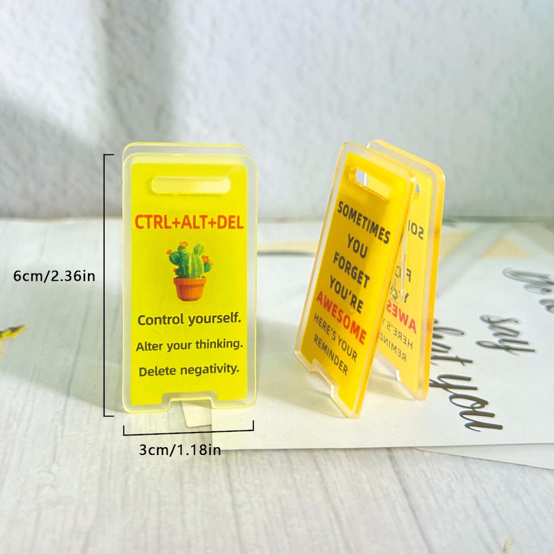 3D Mini Desk Sign