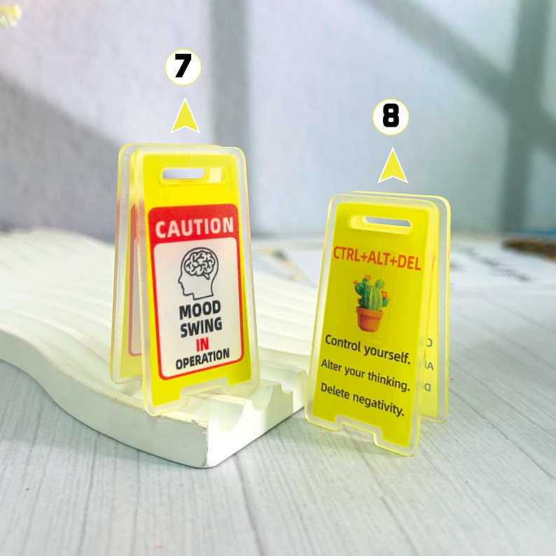 3D Mini Desk Sign