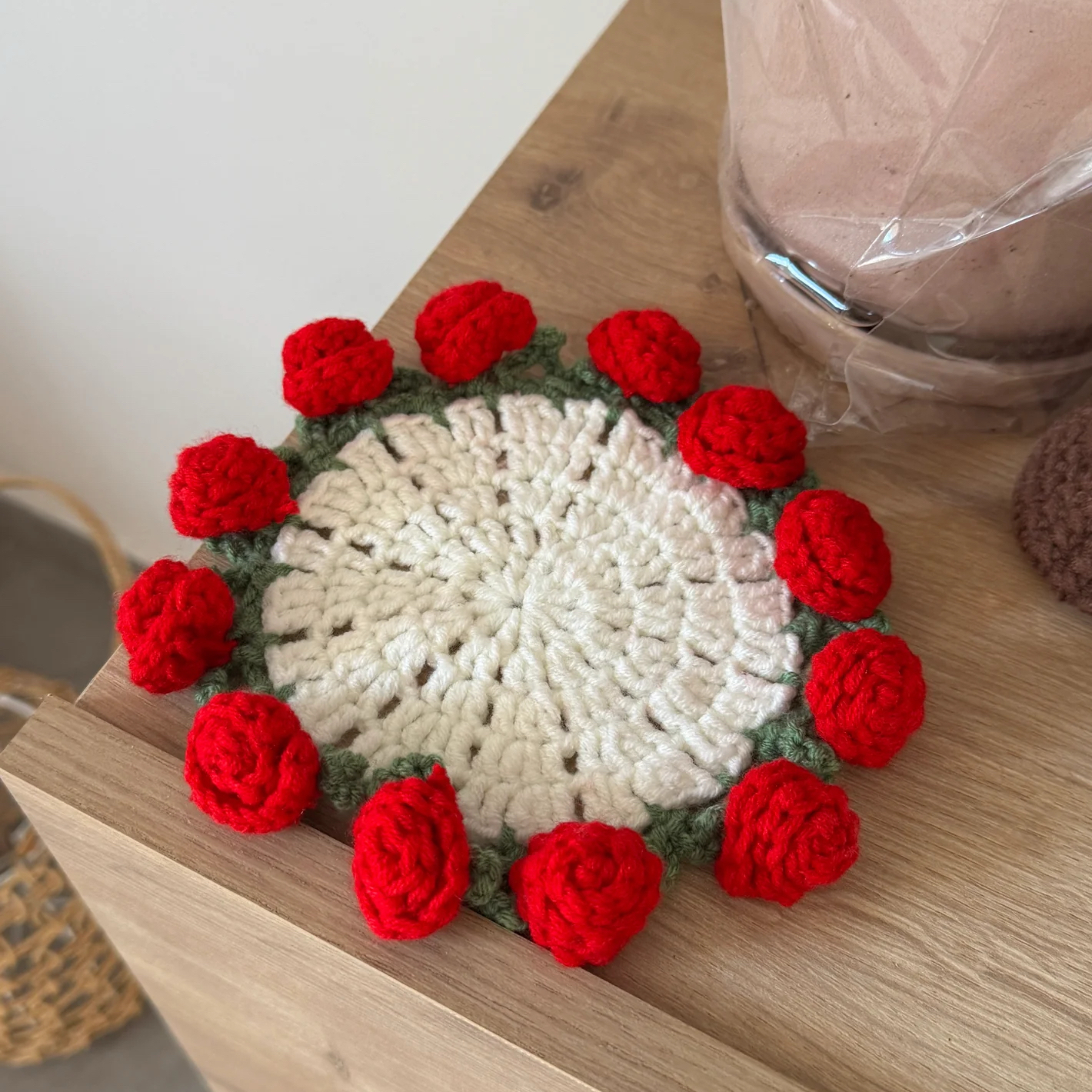 Handmade Crochet Coaster
