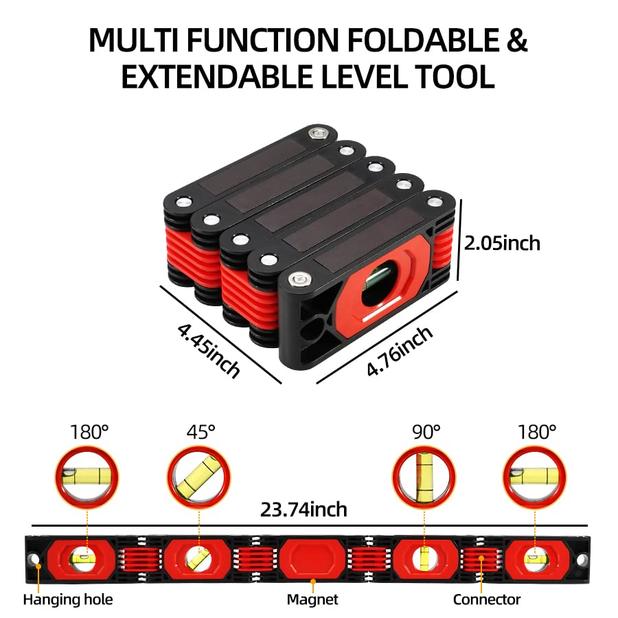 Multifunctional Folding Level Measurement