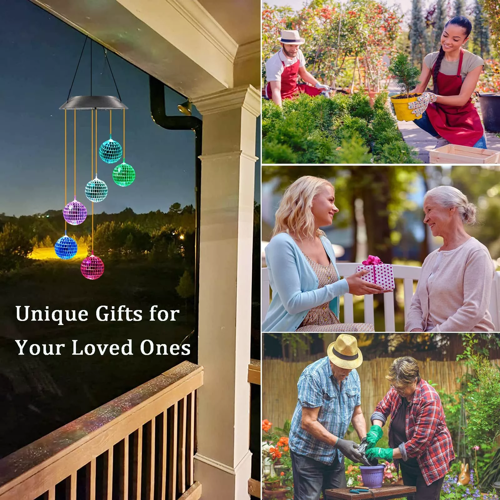 Solar Disco Ball Outdoor Decoration