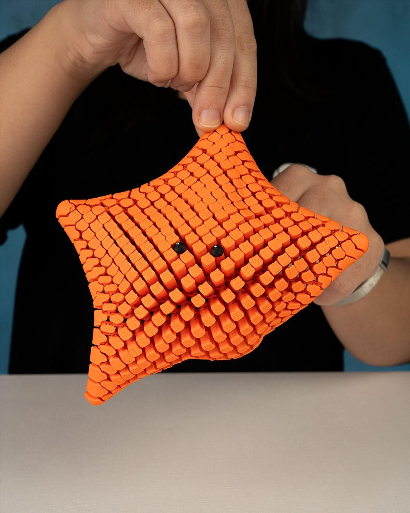3D Printed Bat Sea Star – Ocean-Themed Decor