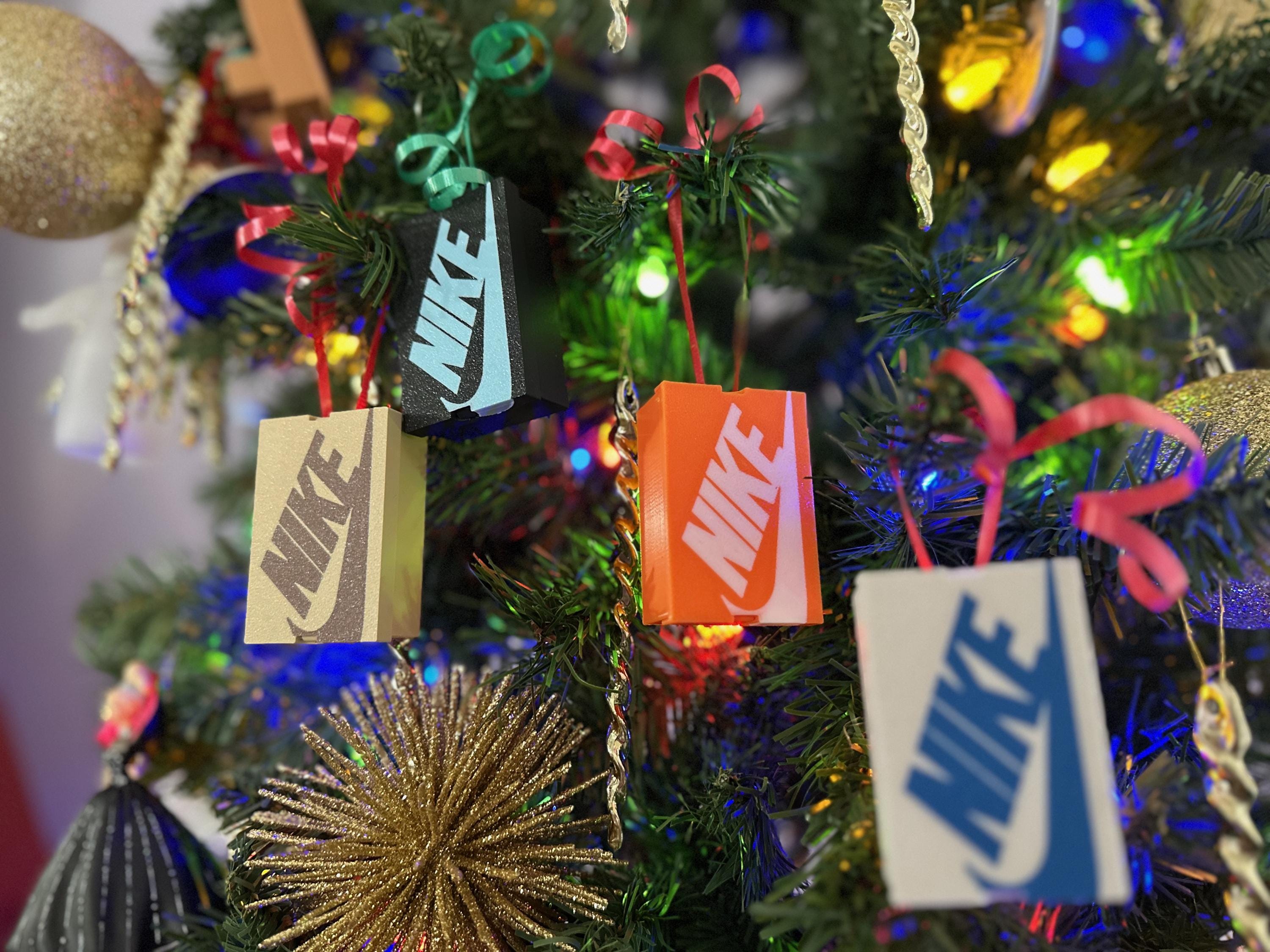 Sneaker Shoebox Ornament for Christmas | Small Replica