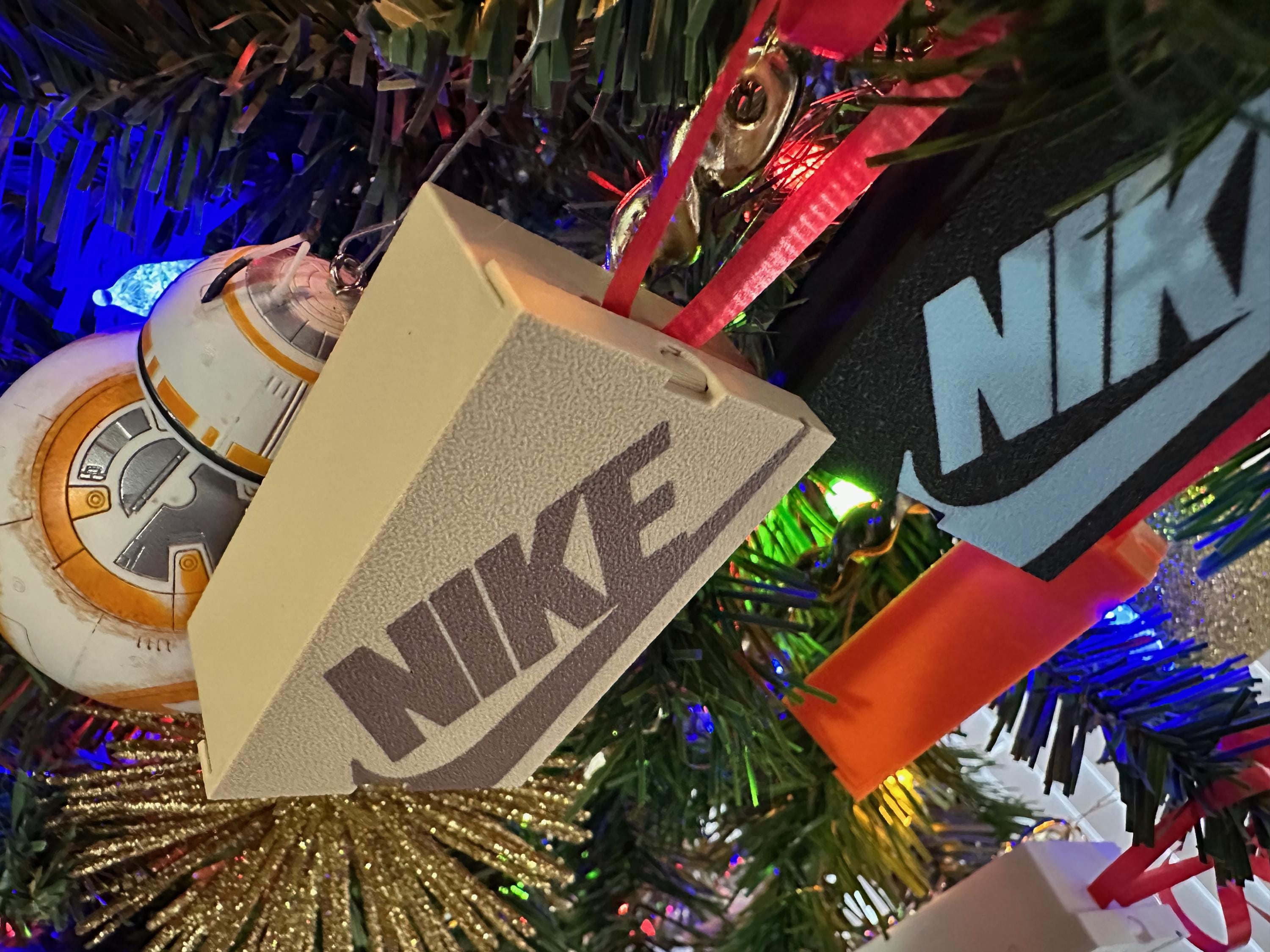 Sneaker Shoebox Ornament for Christmas | Small Replica