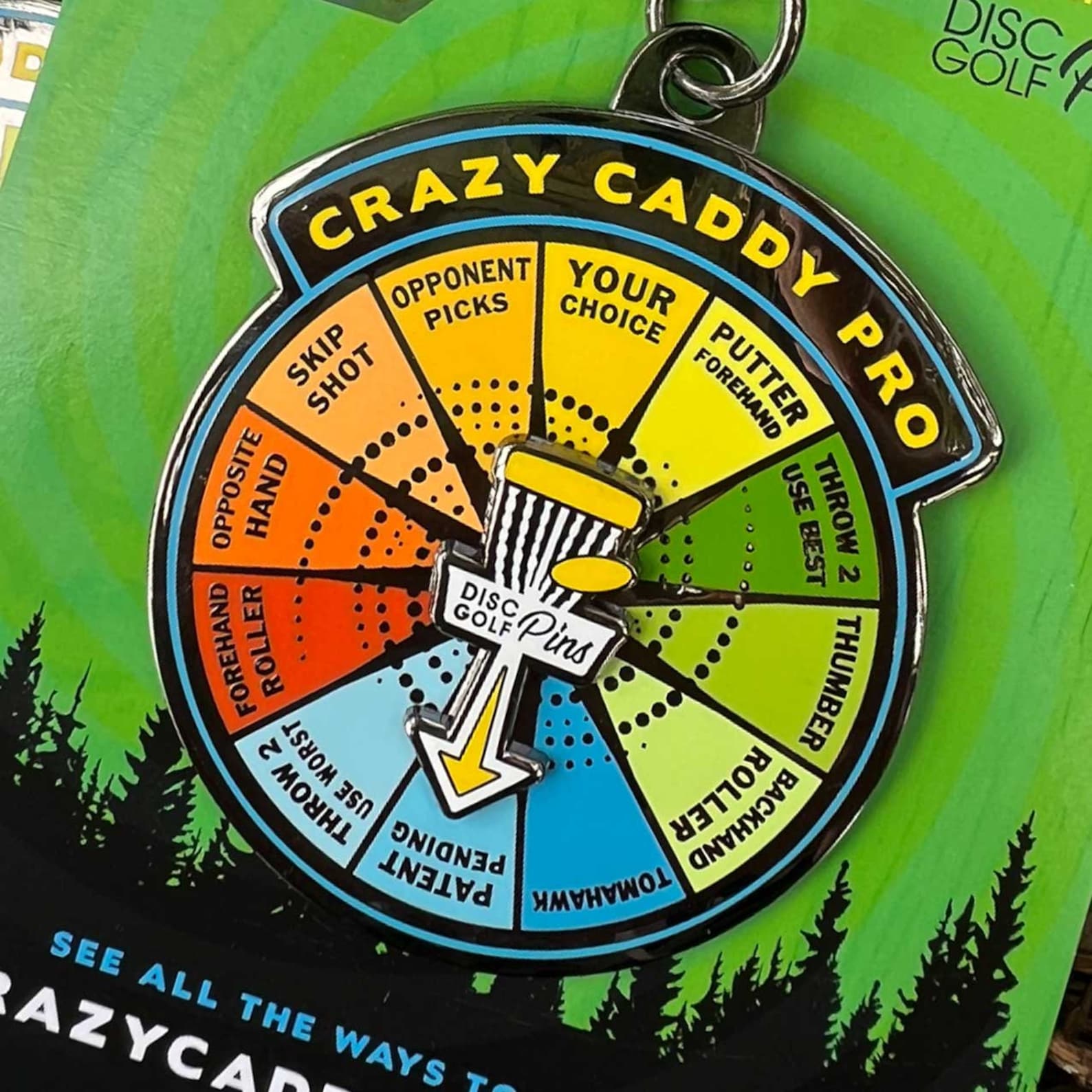 Crazy Caddy PRO Disc Golf Game