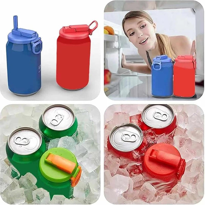 Silicone Straw Soda Can Cap