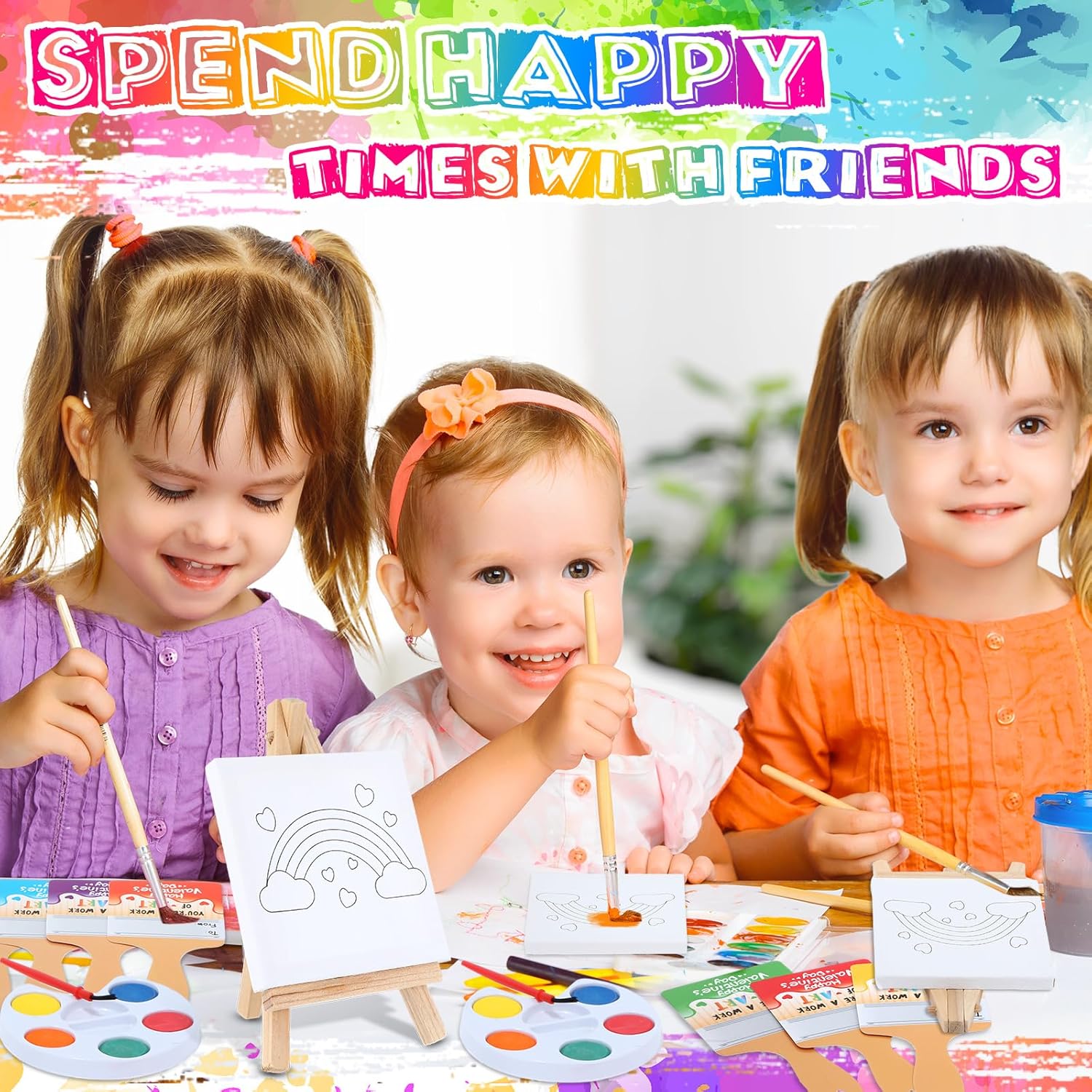 Class Valentines paint set!