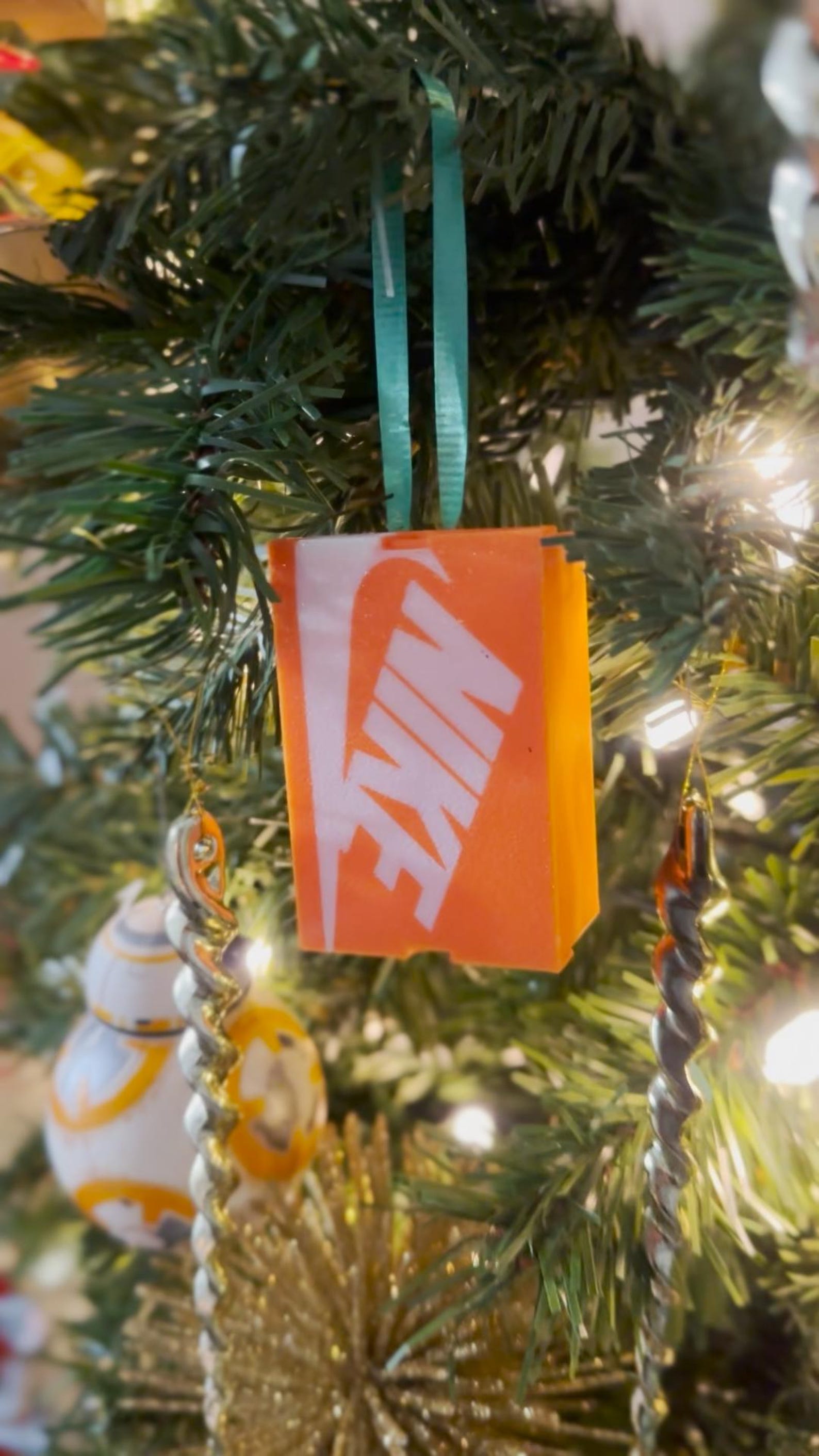 Sneaker Shoebox Ornament for Christmas | Small Replica
