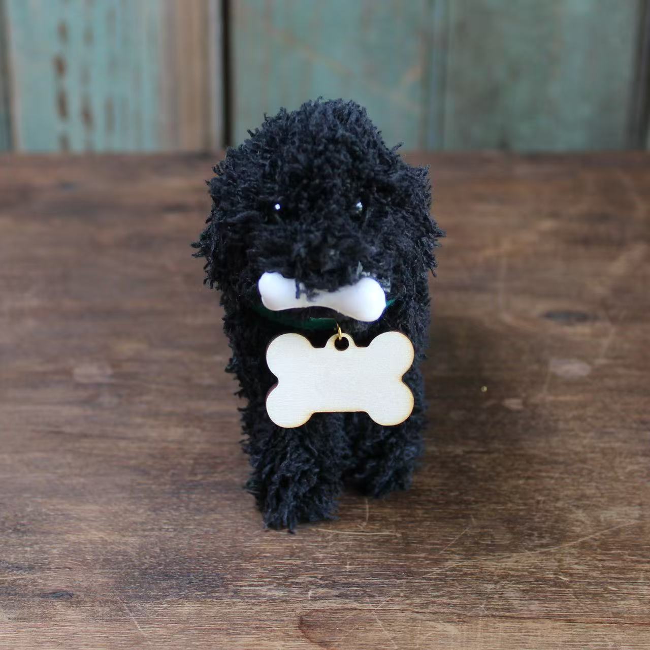 Fetch Doodle Dog Ornament Personalized